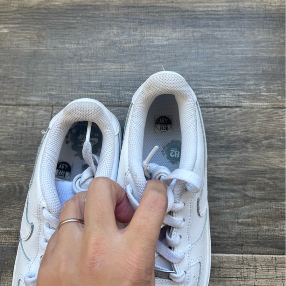 Nike Air Force 1 one white low af 4.5 6 - Picture 3 of 6